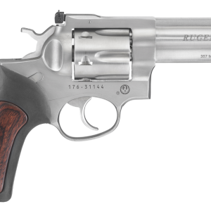 GP100 357MAG SS/RUB 4" HIVIZ