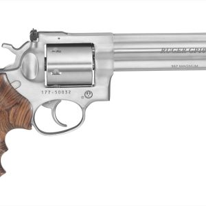 GP100 357MAG SS UNFLUTED 6"